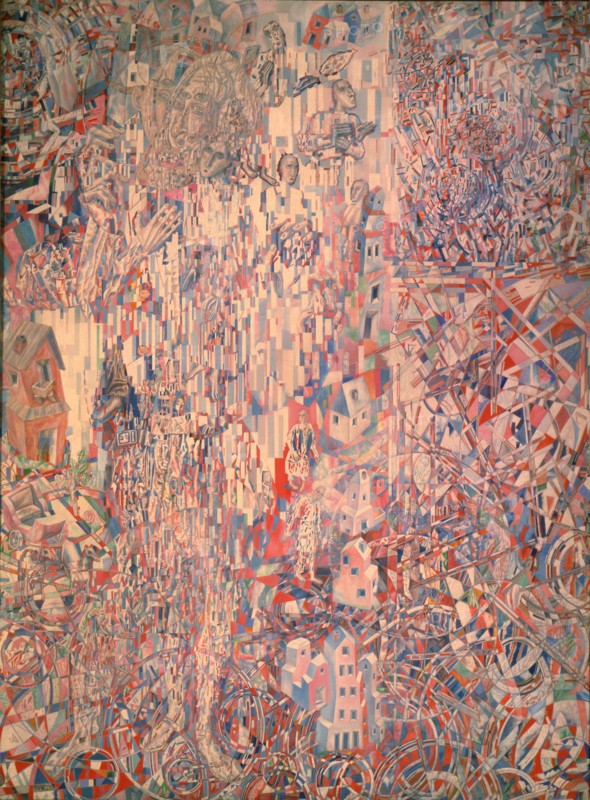 The Formula of the Proletariat of Petrograd, 1920-1921. Artist: Filonov, Pavel Nikolayevich (1883-1941)