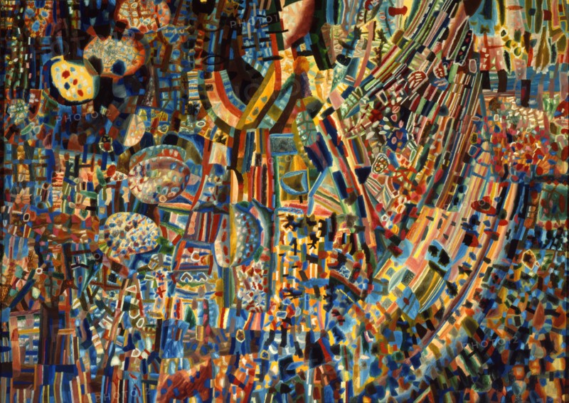Composition, 1930. Artist: Filonov, Pavel Nikolayevich (1883-1941)