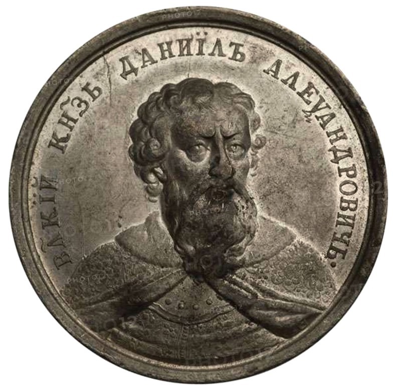 Grand Prince Daniil Aleksandrovich (from the Historical Medal Series), 18th century. Artist: Gass, Johann Balthasar (active 1768-1793)