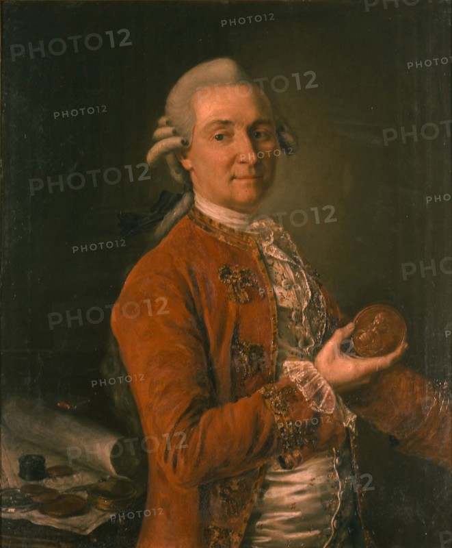 Portrait of Georg Thomas von Asch (1729-1807), 1780. Artist: Golovachevsky, Kirill Ivanovich (1735-1823)