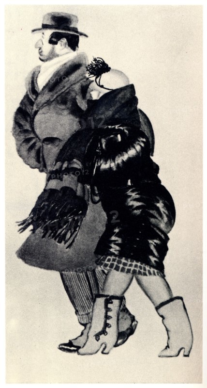 NEPmen, 1920s. Artist: Kardovsky, Dmitri Nikolayevich (1866-1943)