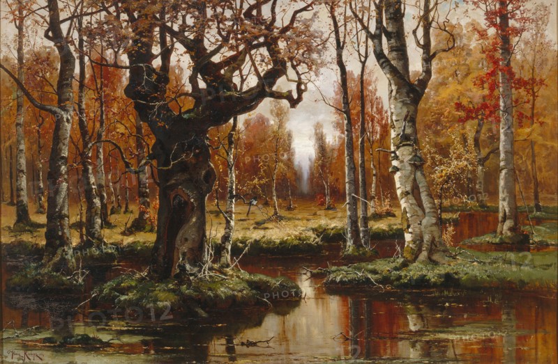 Autumn, 1881. Artist: Klever, Juli Julievich (Julius), von (1850-1924)