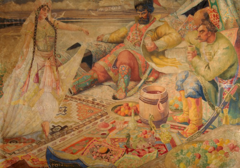 Stepan Razin. Artist: Kustodiev, Boris Michaylovich (1878-1927)