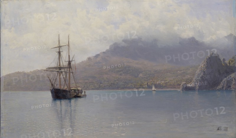 The Sea, 1888. Artist: Lagorio, Lev Felixovich (1827-1905)
