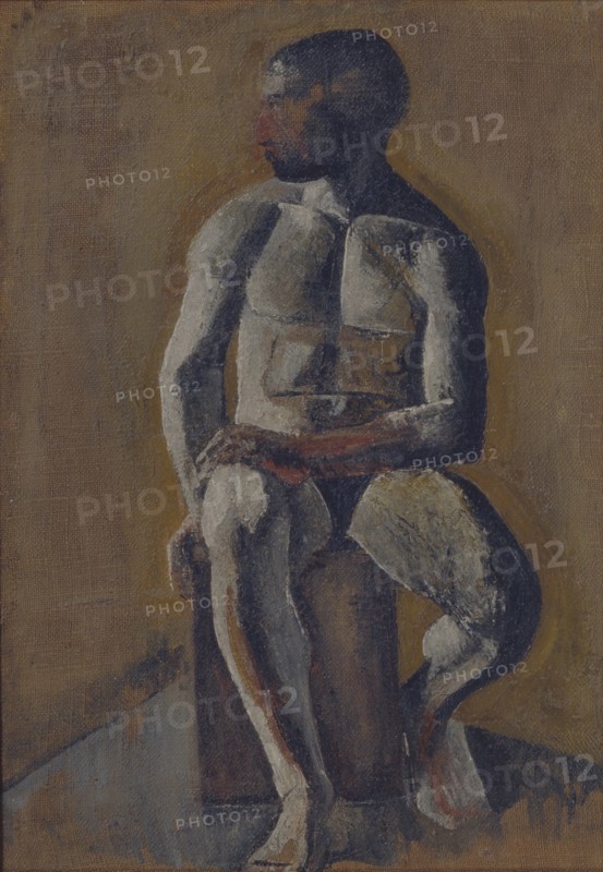 Portrait of Kirill Zdanevich (1892-1969), 1910s. Artist: Le Dantyu, Mikhail Vasilyevich (1891-1917)