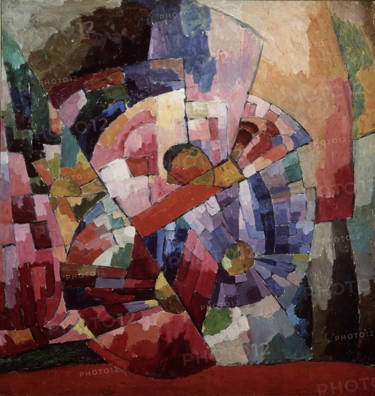 Asters, 1913. Artist: Lentulov, Aristarkh Vasilyevich (1882-1943)