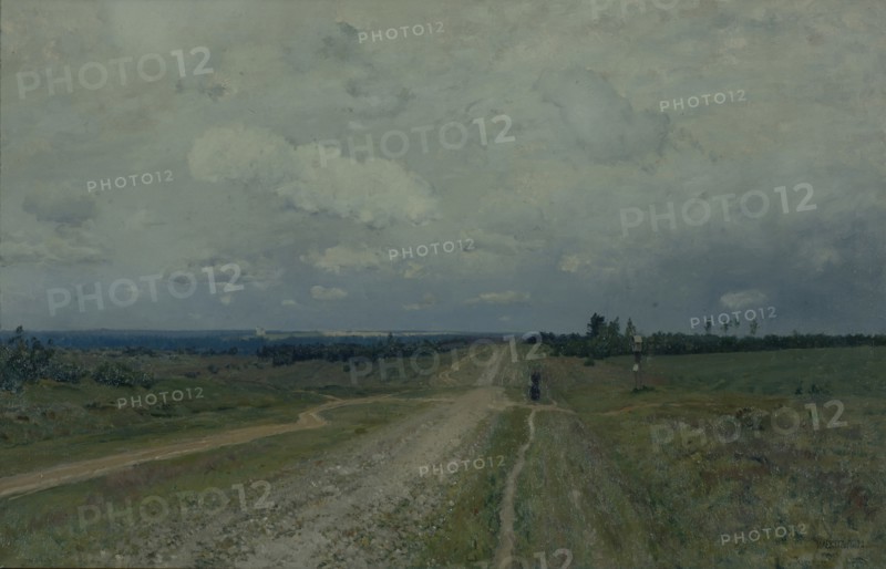 The Vladimirka Road, 1892. Artist: Levitan, Isaak Ilyich (1860-1900)