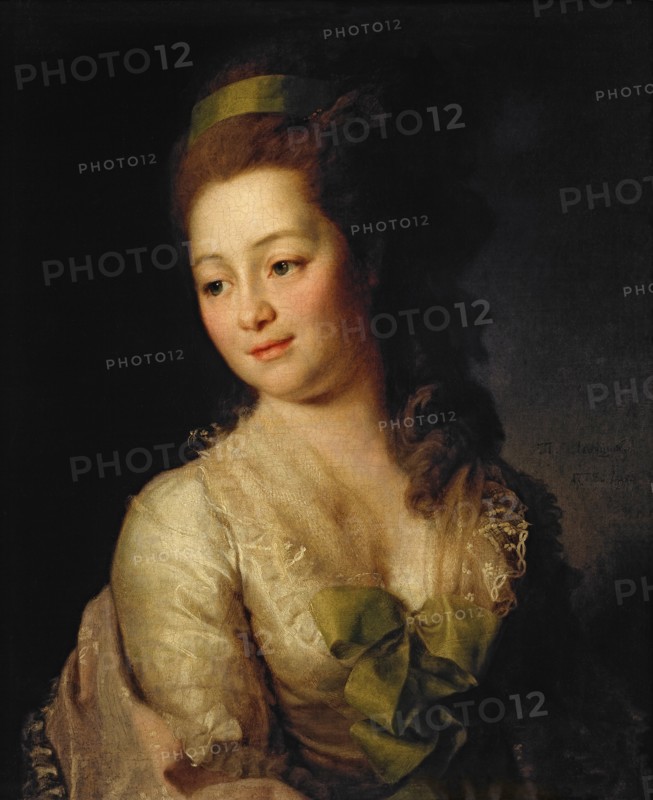 Portrait of Maria Dyakova, 1778. Artist: Levitsky, Dmitri Grigorievich (1735-1822)