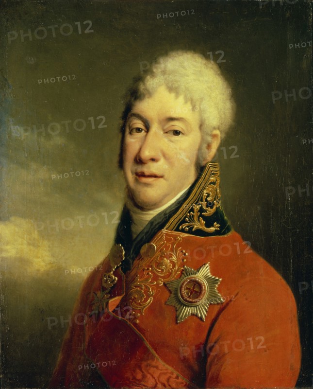 Portrait of Ivan Vladimirovich Lopukhin (1756-1816), philosopher, mystic, writer and humanitarian, 1802-1804. Artist: Levitsky, Dmitri Grigorievich (1735-1822)