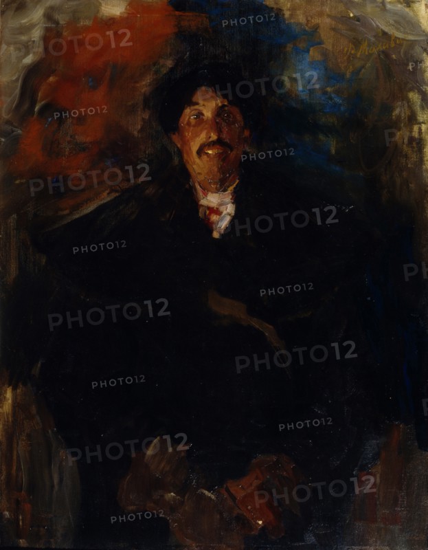 A coachman. Artist: Malyavin, Filipp Andreyevich (1869-1940)