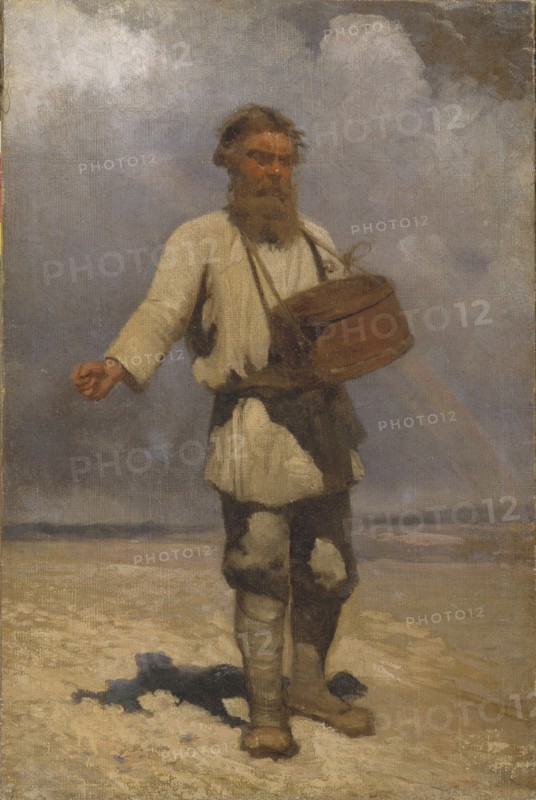 The sower, 1888. Artist: Myasoedov, Grigori Grigoryevich (1834-1911)