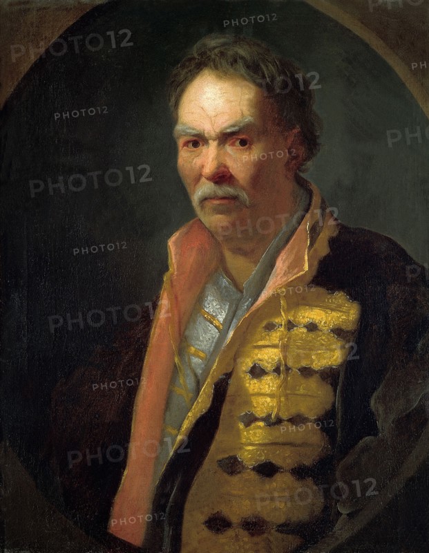 Portrait of a Hetman (Ivan Mazepa?), 1720s. Artist: Nikitin, Ivan Nikitich (1680s-after 1742)