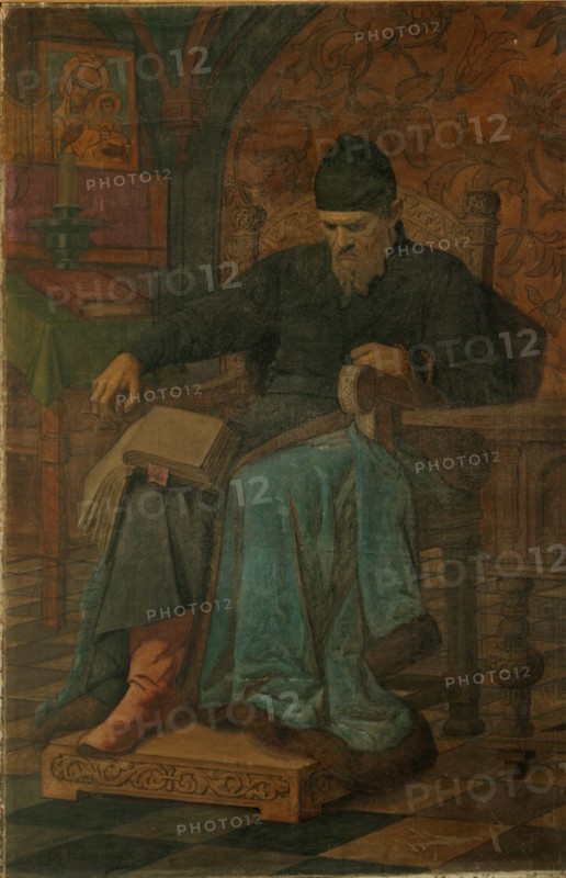 Tsar Ivan IV the Terrible. Artist: Novoskoltsev, Alexander Nikanorovich (1853-1919)