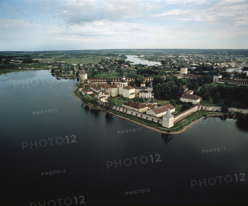 The Dormition Monastery of St. Cyril (The Kirill of White Lake Cloister) in Kirillov, 1633-1666. Artist: Old Russian Architecture