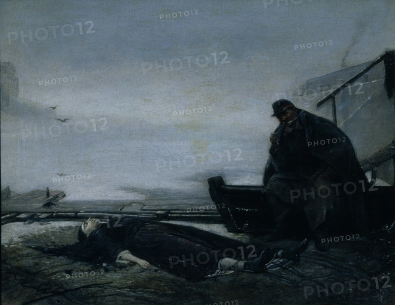 The Drowned, Mid of 1860s. Artist: Perov, Vasili Grigoryevich (1834-1882)