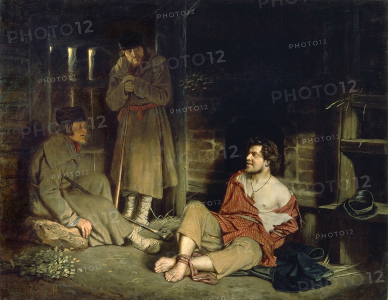 An Arrant Knave (Arrested person), 1873. Artist: Perov, Vasili Grigoryevich (1834-1882)