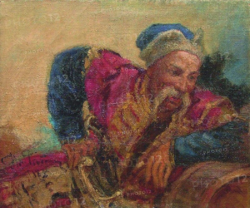 Otaman Ivan Sirko, 1889. Artist: Repin, Ilya Yefimovich (1844-1930)