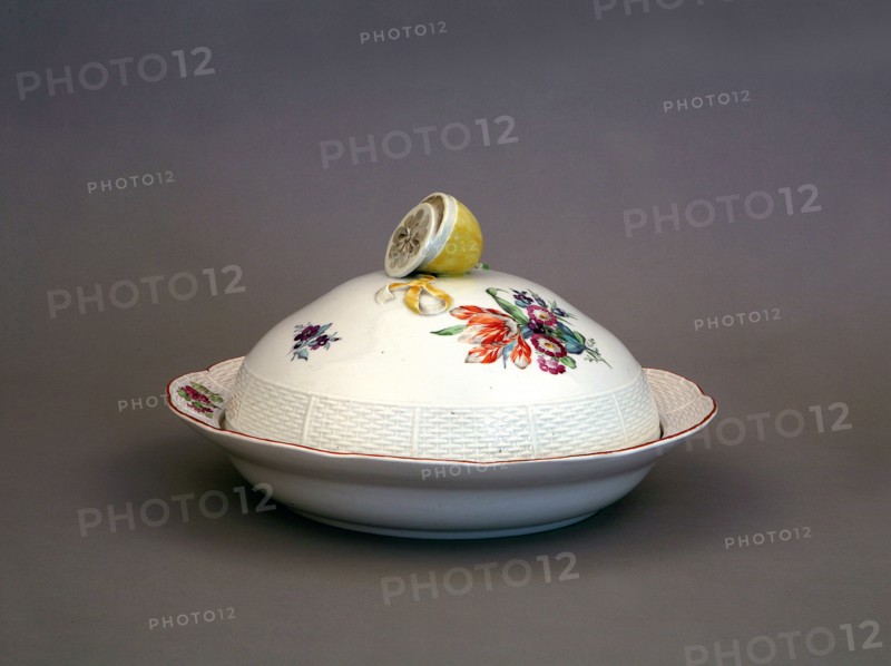 Tureen from the Imperial Porcelain Dinner Service (Imperial Porcelain Factory), 1775-1780. Artist: Russian master