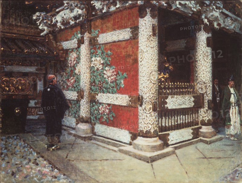 The Shinto Shrine at Nikko, 1903. Artist: Vereshchagin, Vasili Vasilyevich (1842-1904)