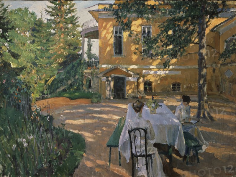 In summer, 1909. Artist: Vinogradov, Sergei Arsenyevich (1869-1938)