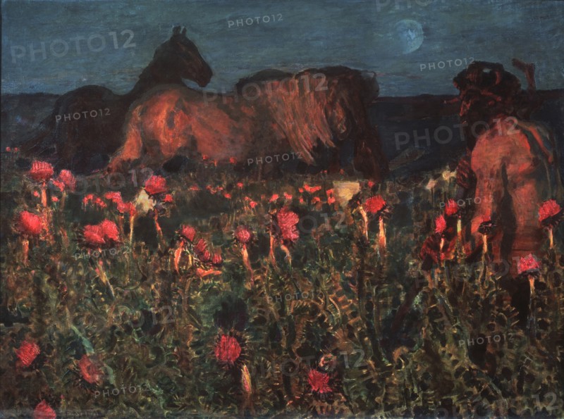 Night is Coming, 1900. Artist: Vrubel, Mikhail Alexandrovich (1856-1910)