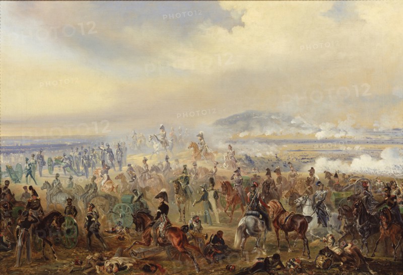 The Battle of Leipzig in October 1813, 1886. Artist: Willewalde, Gottfried (Bogdan Pavlovich) (1818-1903)