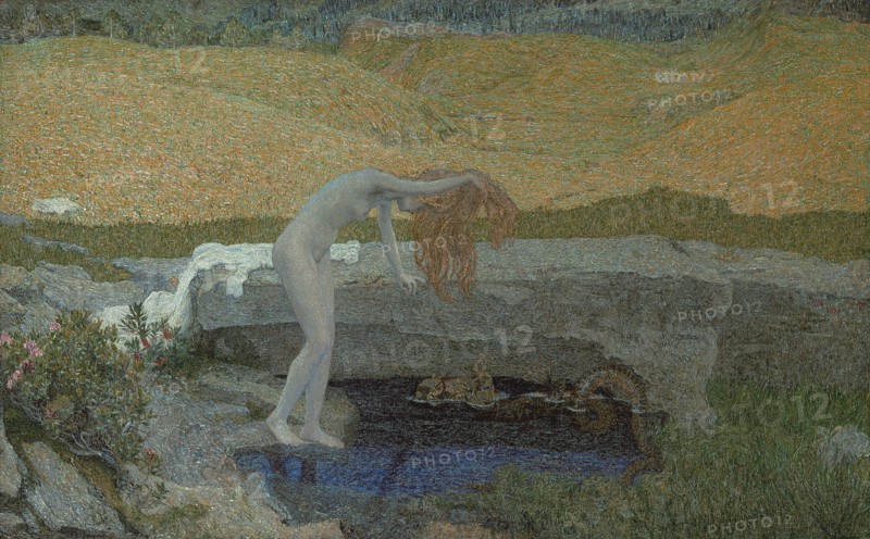 Vanity (La Vanità), 1897. Artist: Segantini, Giovanni (1858-1899)