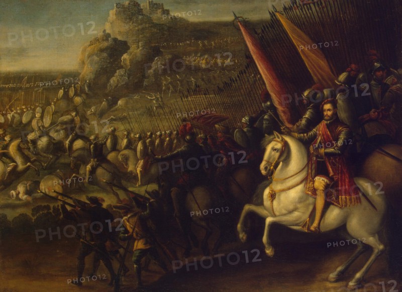 A Battle, 1634. Artist: De La Corte, Juan (1597-1660)
