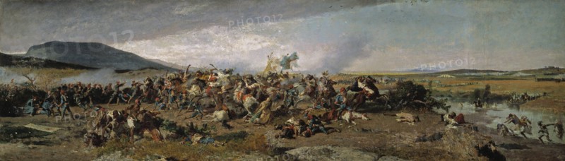 The Battle of Wad-Ras, 1863. Artist: Fortuny, Marià (1838-1874)