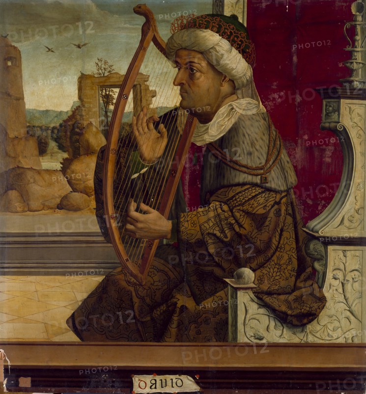 King David, c. 1525. Artist: Maestro de Becerril (active Early 16th-century)