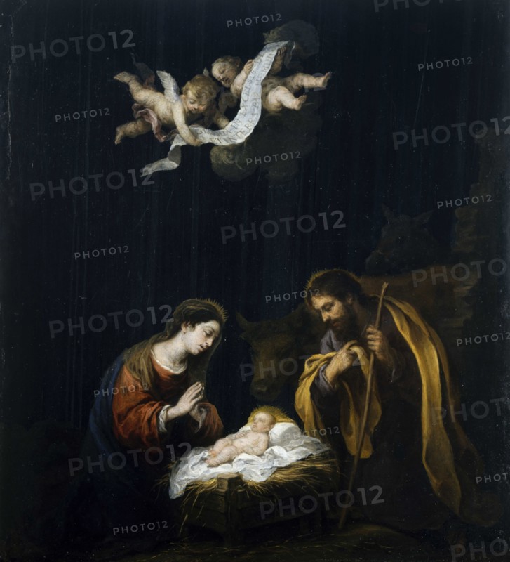 The Nativity, ca 1668. Artist: Murillo, Bartolomé Estebàn (1617-1682)