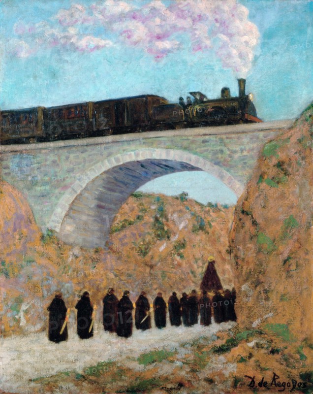 Good Friday in Castile, 1904. Artist: Regoyos y Valdés, Darío de (1857-1913)