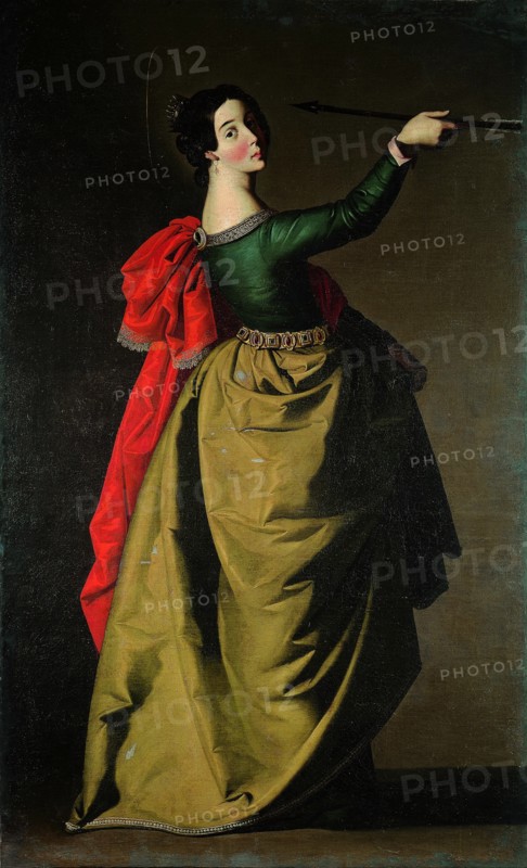 Saint Ursula, 1635-1640. Artist: Zurbarán, Francisco, de (1598-1664)