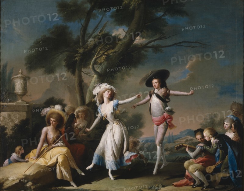 Bolero, c. 1785. Artist: Camarón Boronat, José (1731-1803)