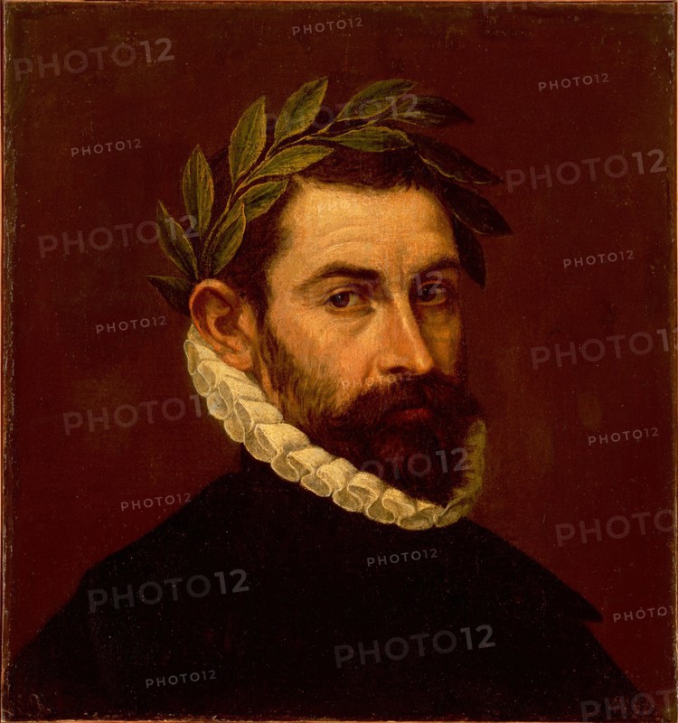 Portrait of the Poet Alonso de Ercilla y Zuniga (1533-1594), Between 1576 and 1578. Artist: El Greco, Dominico (1541-1614)