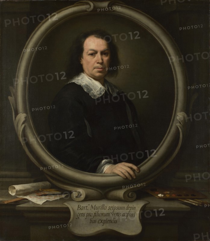 Self-Portrait, c. 1670. Artist: Murillo, Bartolomé Estebàn (1617-1682)
