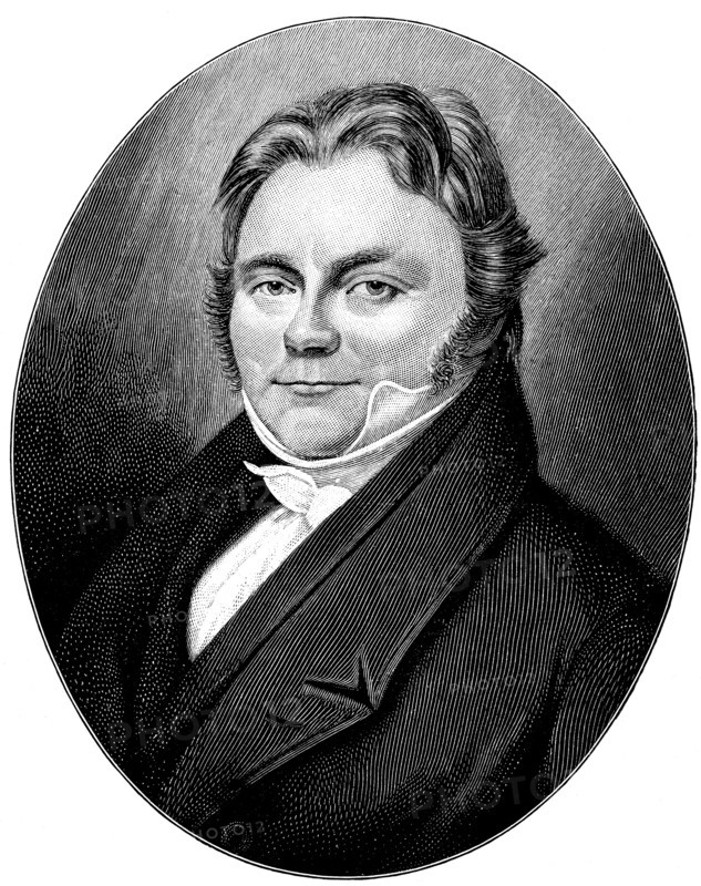 Portrait of the chemist Jöns Jakob Berzelius (1779-1848), 1830s. Artist: Anonymous