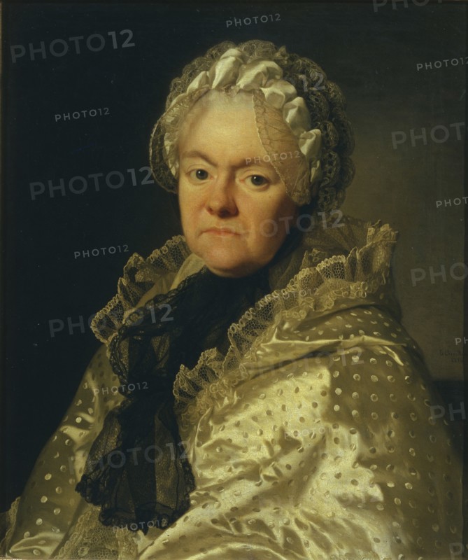 Portrait of Countess Ekaterina Andreyevna Chernysheva, née Ushakova (1715-1779), 1776. Artist: Roslin, Alexander (1718-1793)
