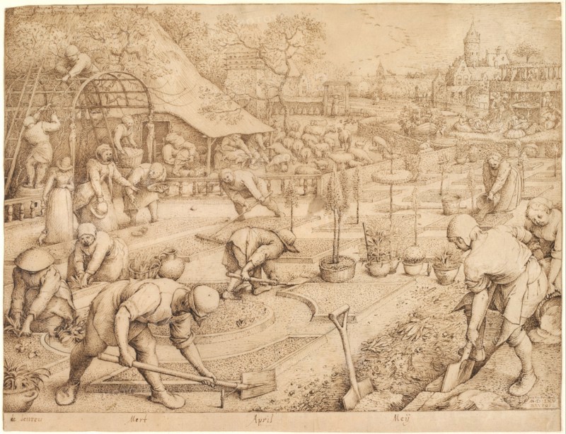Spring, 1565. Artist: Bruegel (Brueghel), Pieter, the Elder (ca 1525-1569)