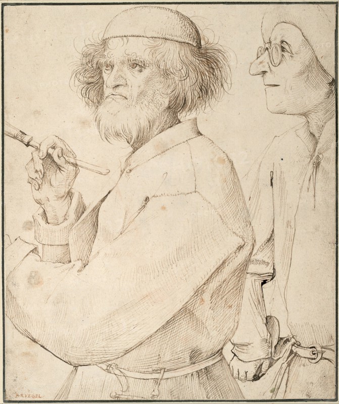 The Painter and the Buyer, c. 1565. Artist: Bruegel (Brueghel), Pieter, the Elder (ca 1525-1569)