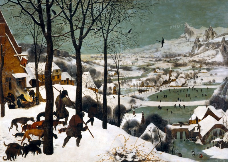 Hunters in the Snow (Winter), 1565. Artist: Bruegel (Brueghel), Pieter, the Elder (ca 1525-1569)