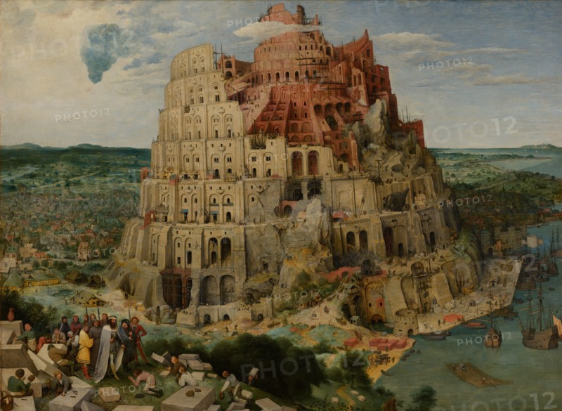 The Tower of Babel, 1563. Artist: Bruegel (Brueghel), Pieter, the Elder (ca 1525-1569)