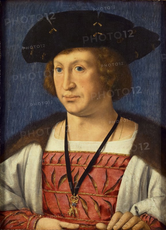 Floris van Egmond (1469-1539), count of Buren, 1536. Artist: Gossaert, Jan (ca. 1478-1532)