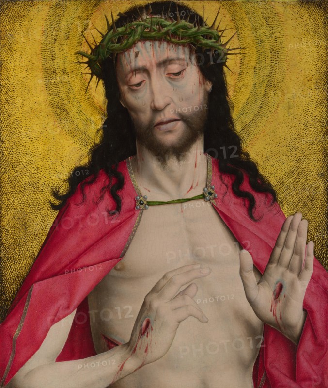 Christ Crowned with Thorns, ca 1470. Artist: Bouts, Dirk (1410/20-1475)