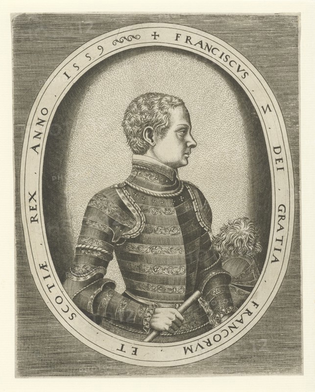 Portrait of Francis II of France (1544-1560), 1559. Artist: Huys, Frans (1522-1562)