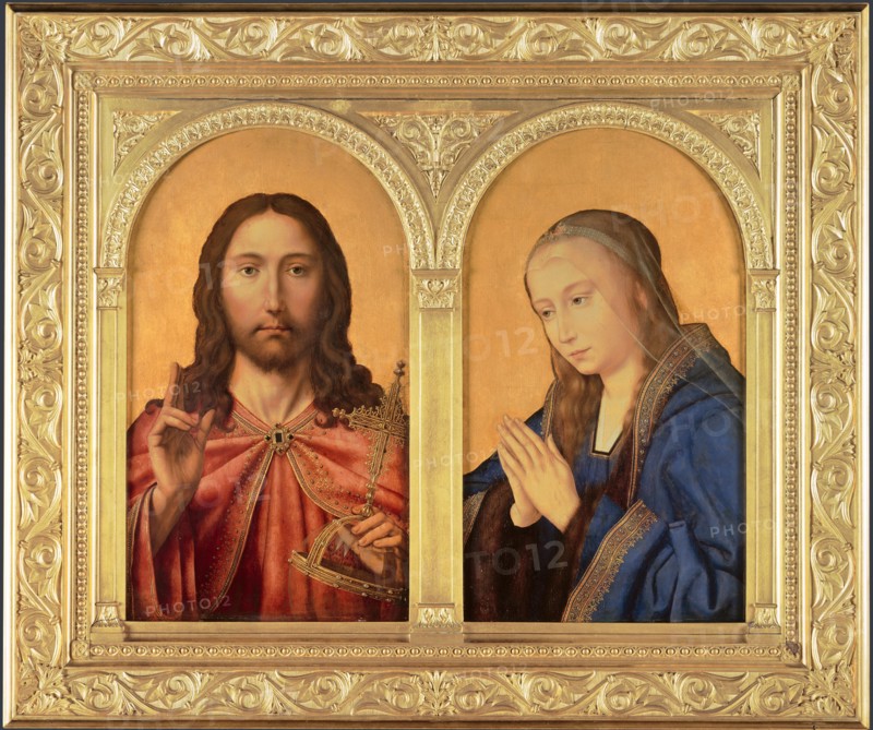 Diptych: Christ and the Virgin, Between 1500 and 1550. Artist: Massys, Quentin (1466?1530)