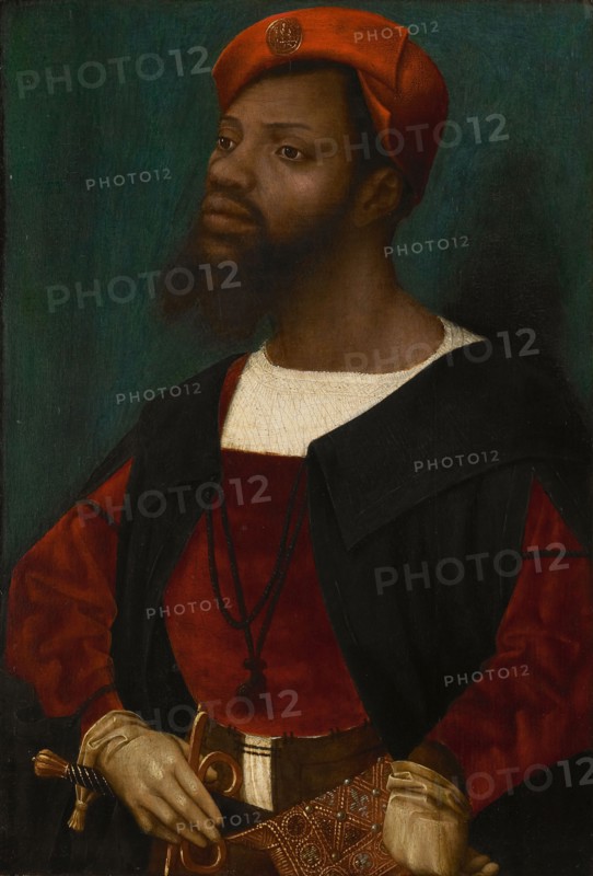 Portrait of an African man, ca 1530. Artist: Mostaert, Jan (1472/73-1555/56)