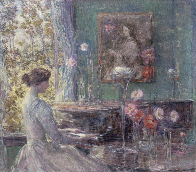 Improvisation, 1899. Artist: Hassam, Childe (1859-1935)