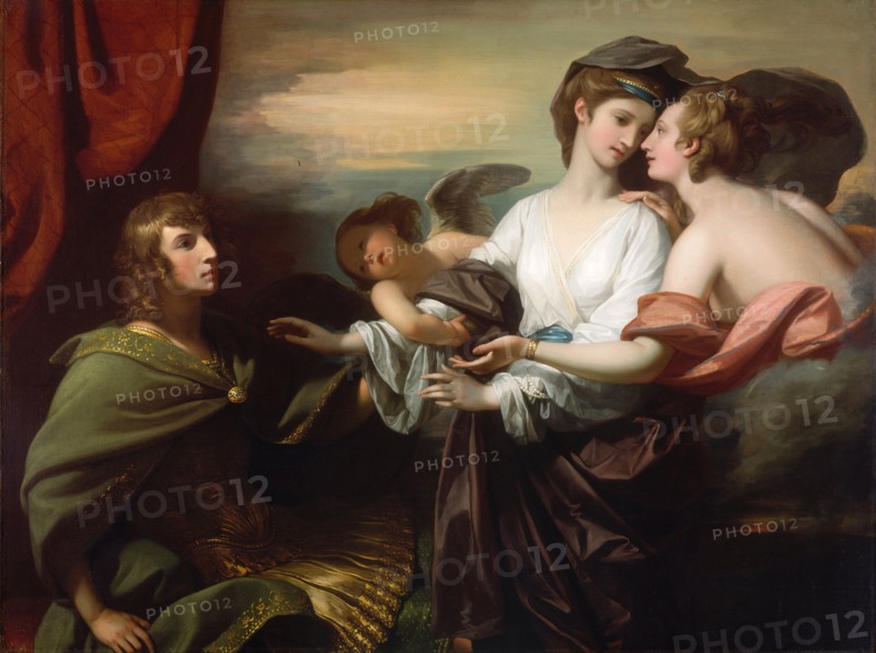 Helen Brought to Paris, 1776. Artist: West, Benjamin (1738-1820)