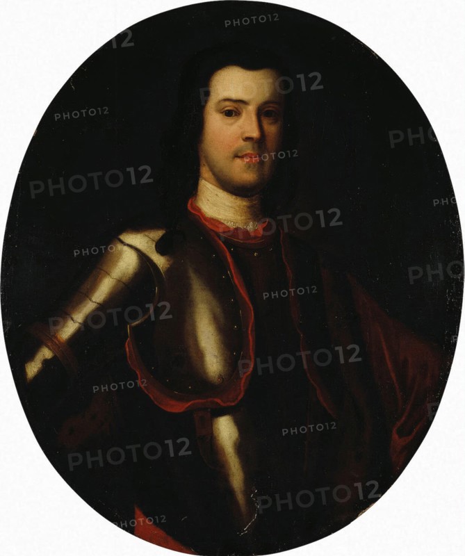 Portrait of Count Anton Manuilovich Devier (1682-1745), Early 18th cen.. Artist: Anonymous
